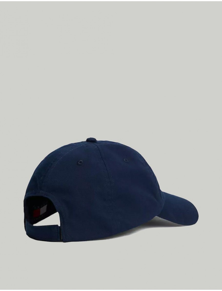 GORRA TOMMY HILFIGER LINEAR LOGO 6 PANEL CAP MARINO
