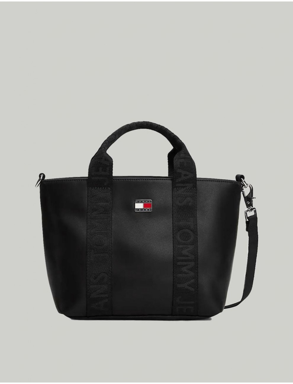 BOLSO TOMMY HILFIGER TJW DAILY ELEVATED MINI TOTE NEGRO