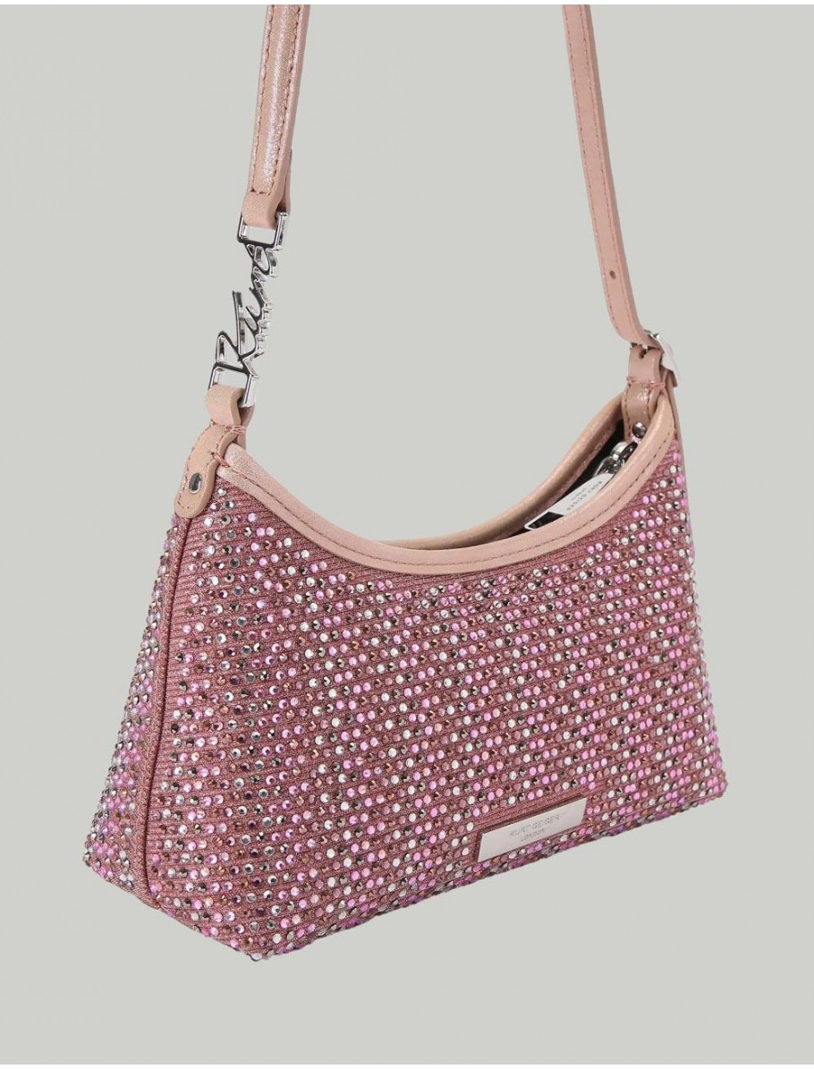 BOLSO KURT GEIGER FABRIC KURT SLING ROSA