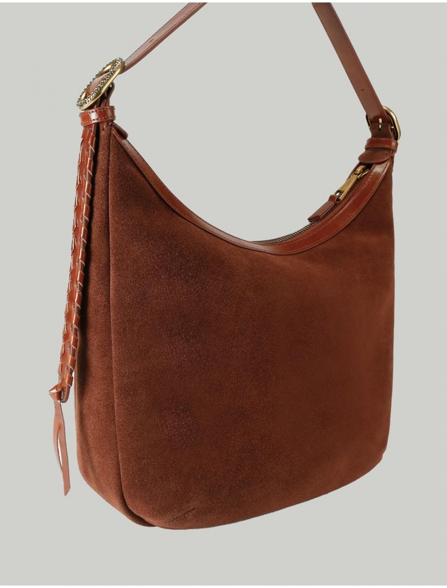BOLSOKURT GEIGER CHELSEA S HOBO BUTTERFLY MARRoN