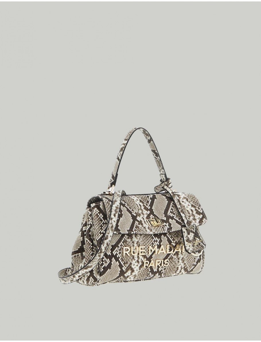 BOLSO RUE MADAM PARIS LES JOURS XL EXOTIQUE GRIS