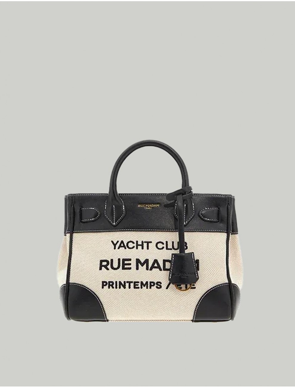 BOLSO RUE MADAM PARIS RIVIERA MINI TOTE NEGRO