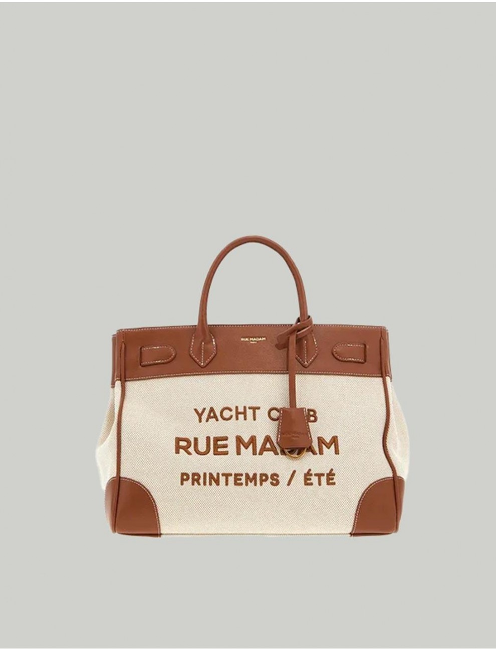 BOLSO RUE MADAM PARIS RIVIERA MINI TOTE MARRoN