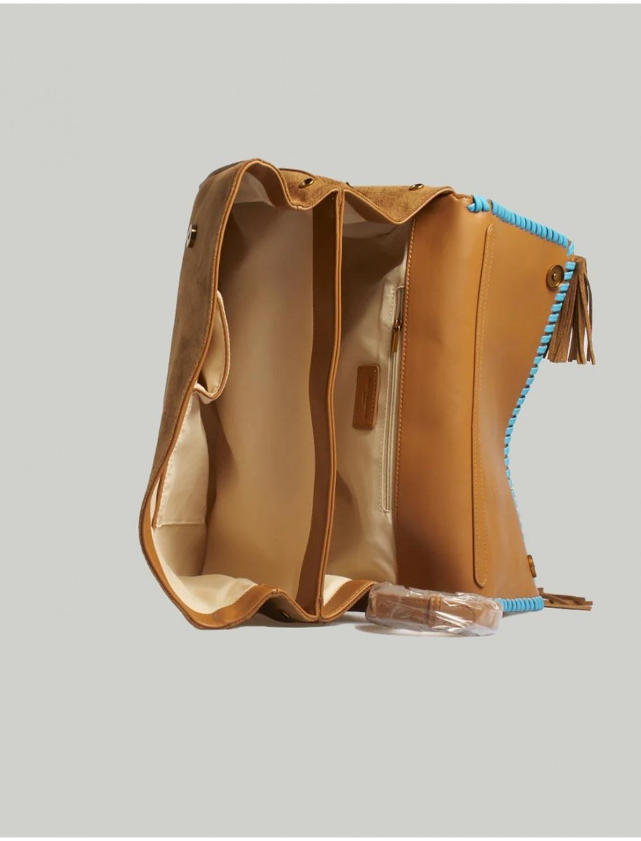 BOLSO RUE MADAM PARIS LES JOURS XL ETNIC CUERO