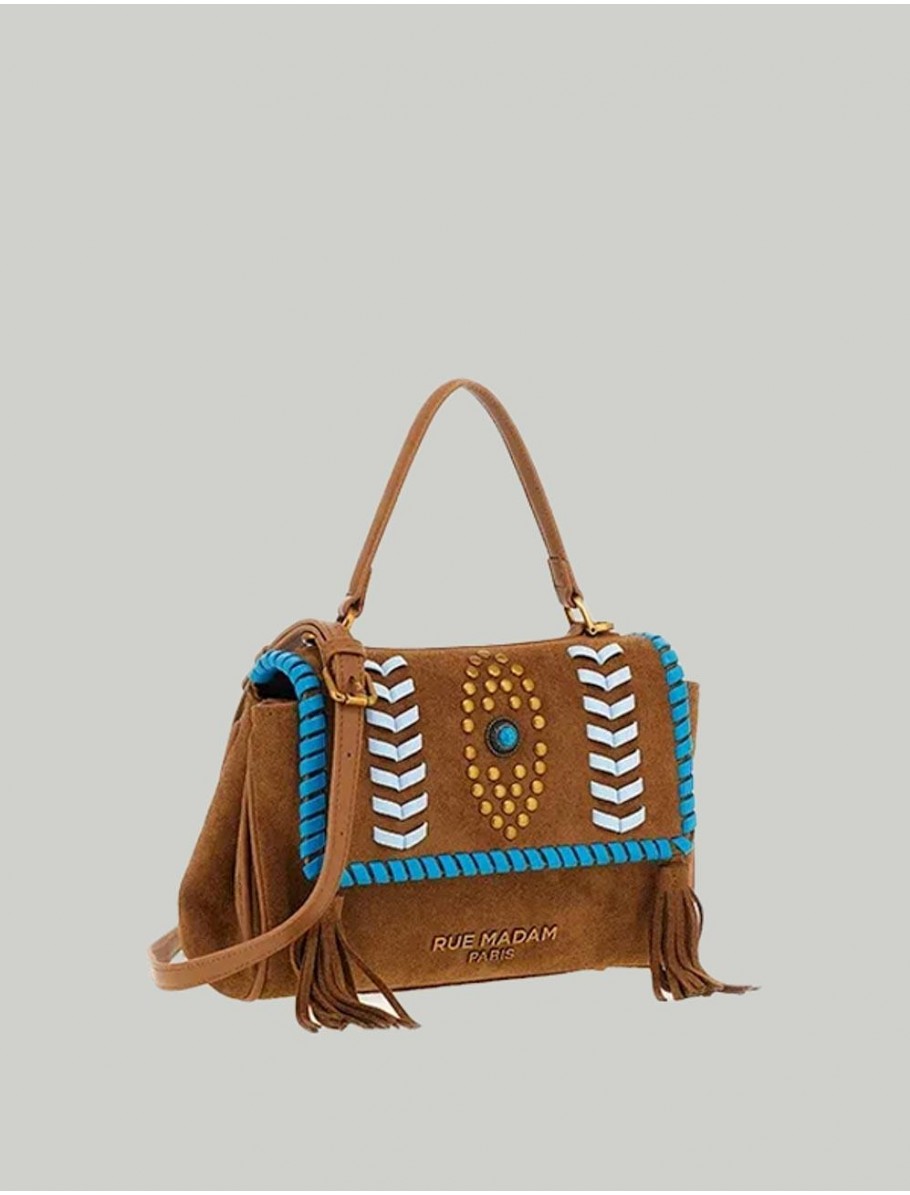 BOLSO RUE MADAM PARIS LES JOURS XS ETNIC MINI CUERO
