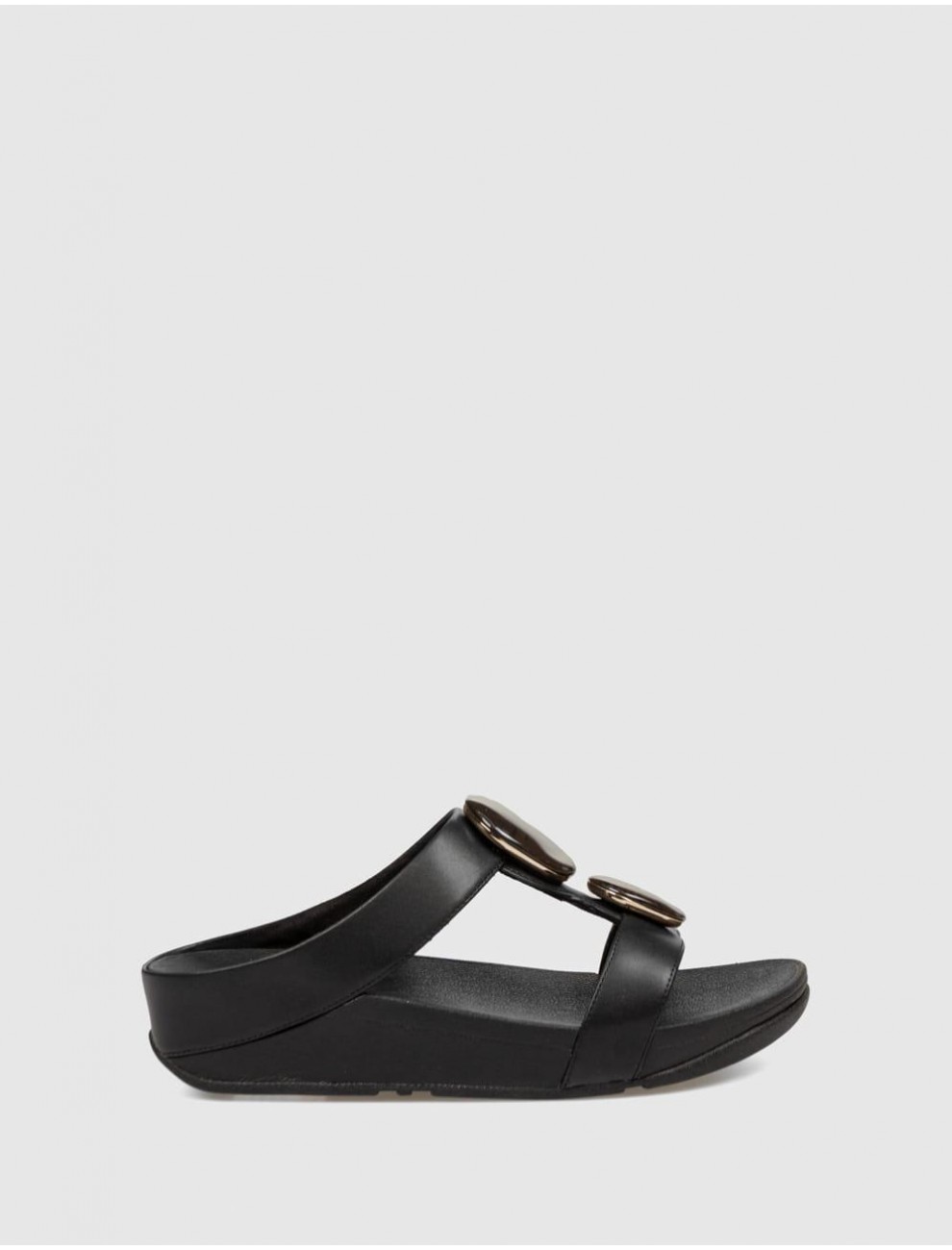 SANDALIA FITFLOP FINO MARBLED STONE NEGRO