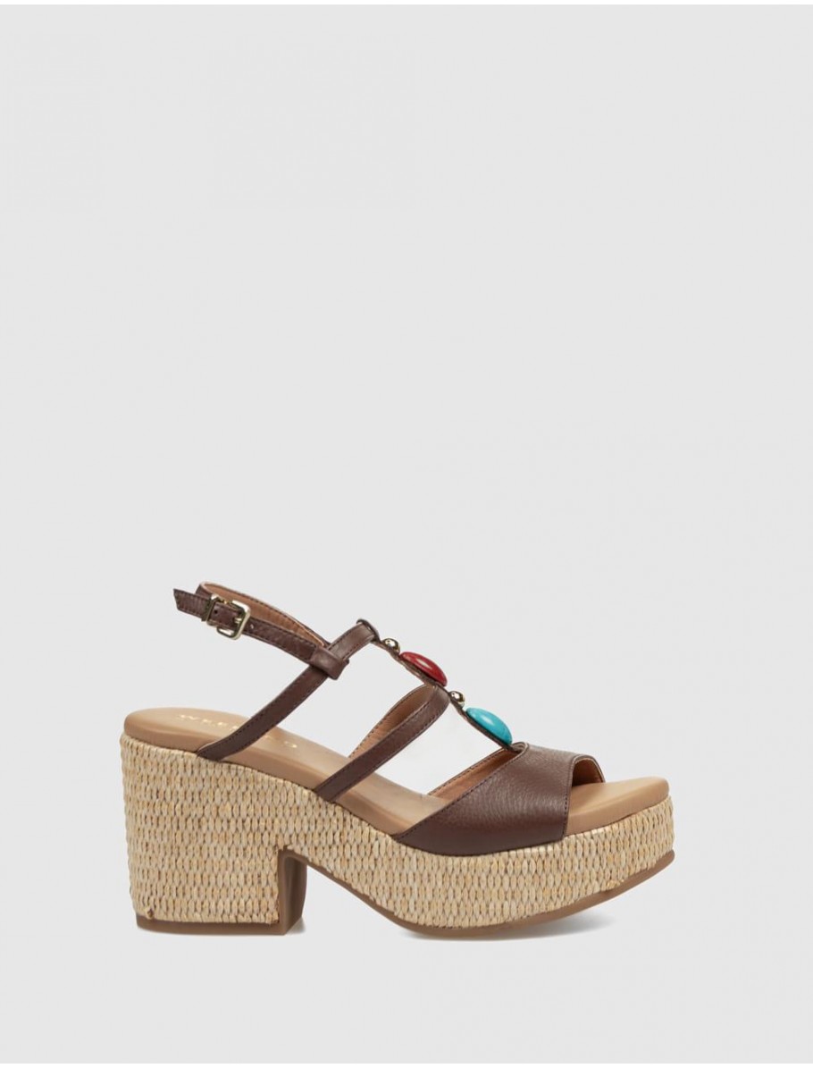 SANDALIA WEEKEND 16450 MARRoN