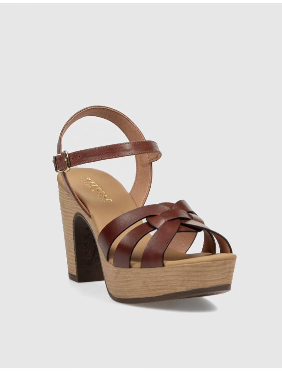 SANDALIA WEEKEND 16331 MARRoN