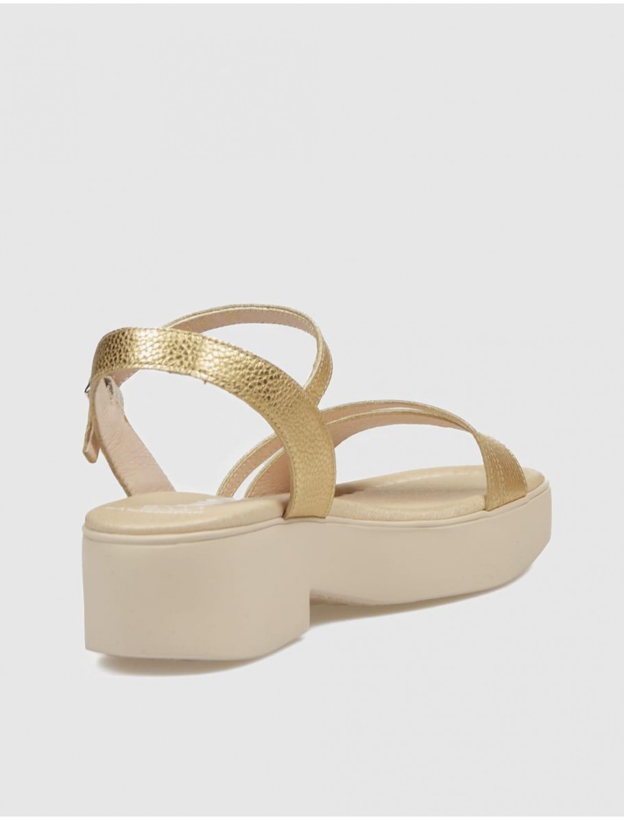 SANDALIA WONDERS B 1001 ORO