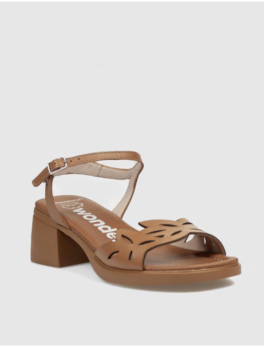 SANDALIA WONDERS D 2301 CUERO