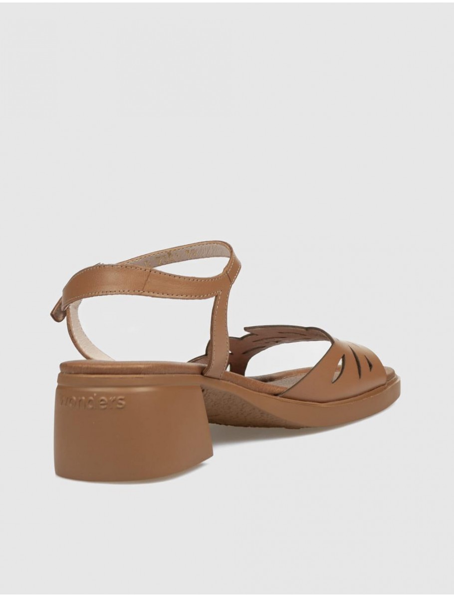 SANDALIA WONDERS D 2301 CUERO