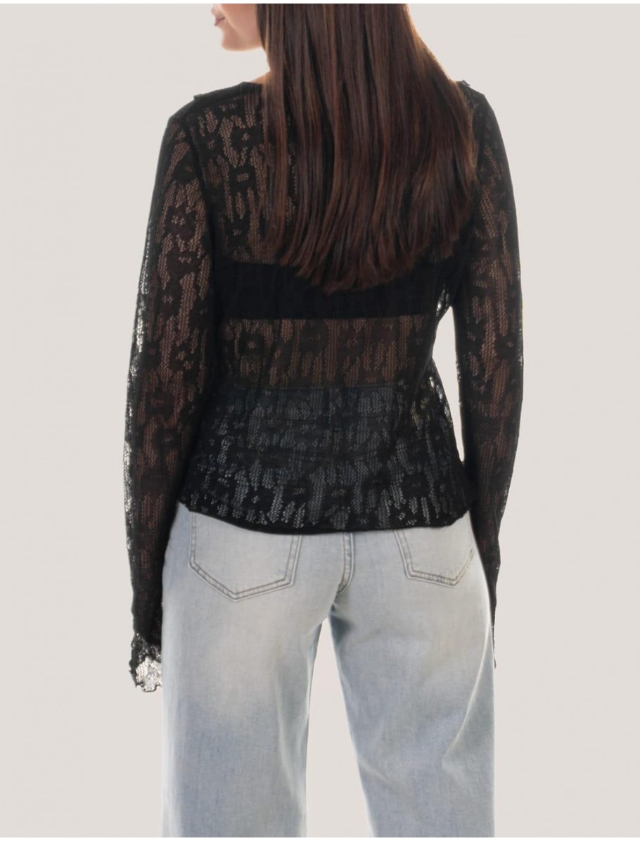 CAMISETA OBVIO SELENIA NEGRO