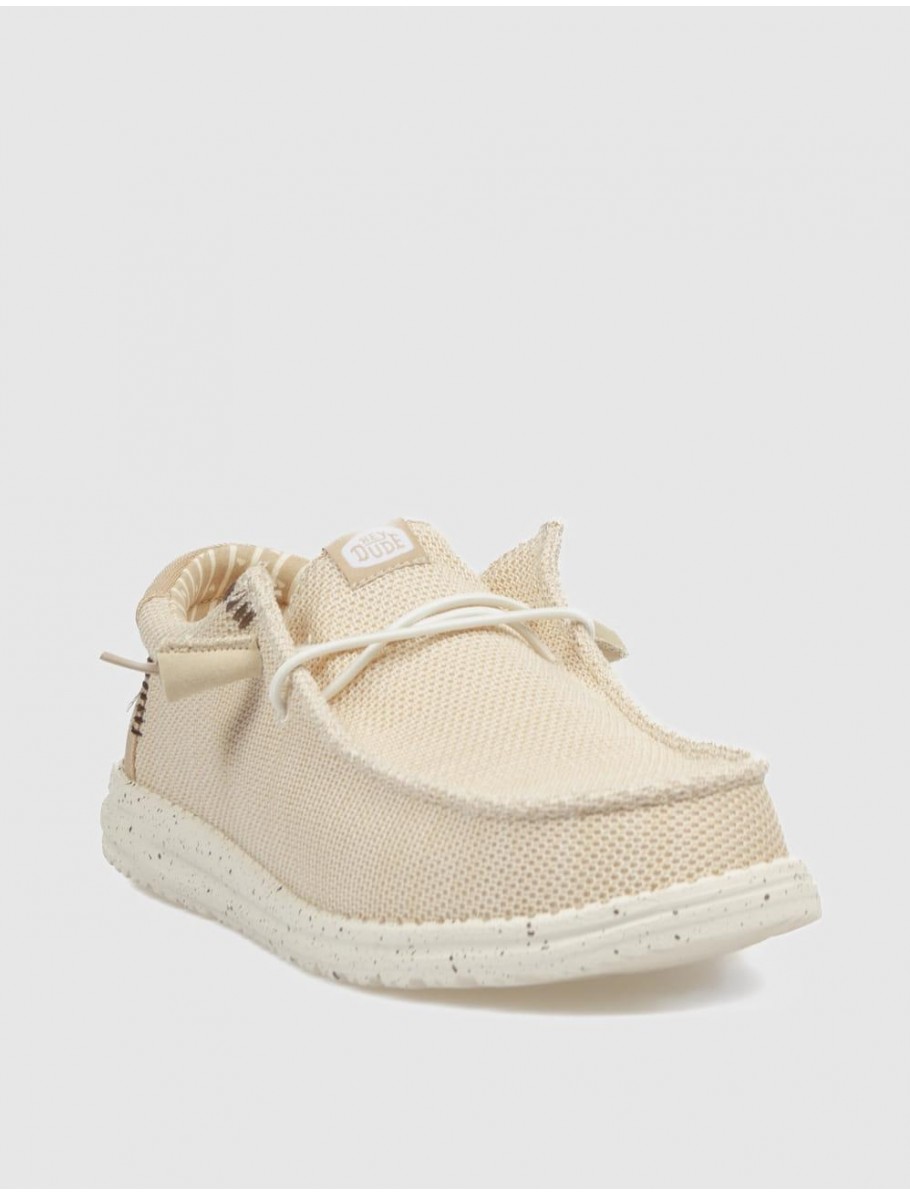 ZAPATILLA DUDE WALLY STRETCH SOX BEIG