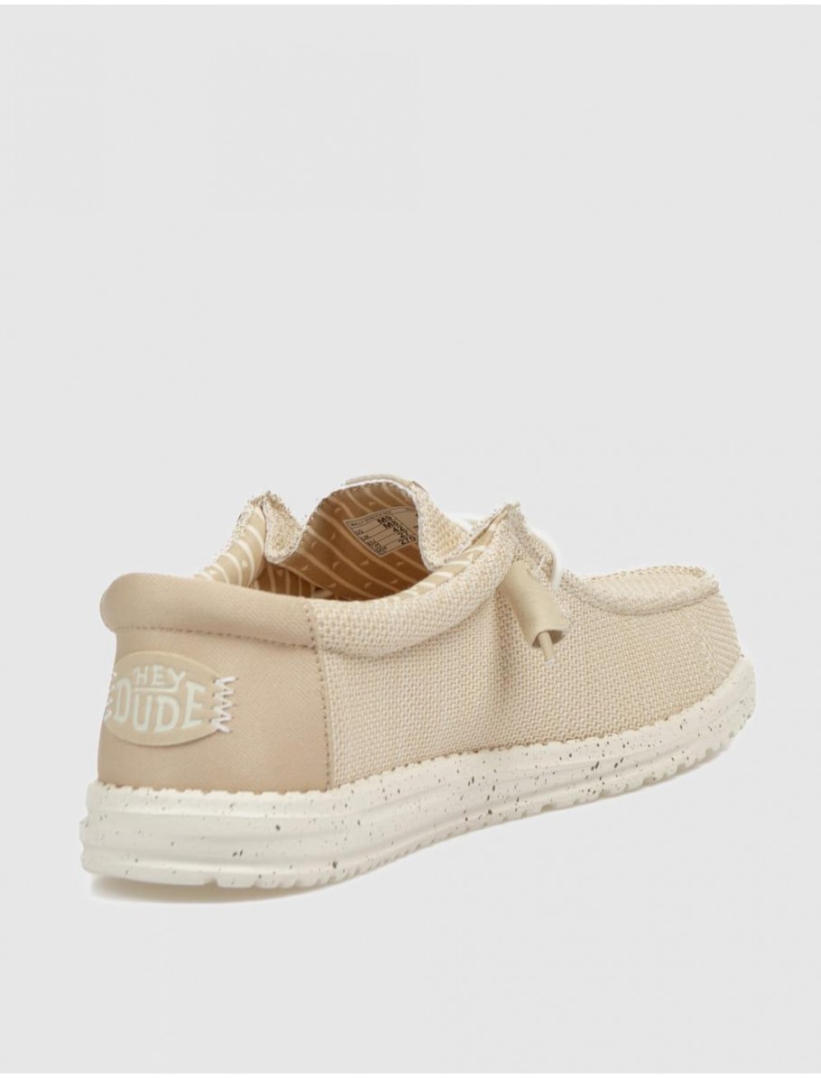 ZAPATILLA DUDE WALLY STRETCH SOX BEIG
