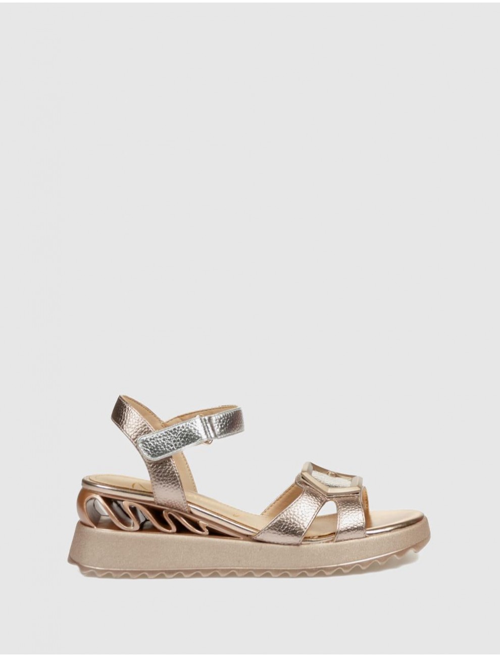 SANDALIA ROCKAWAY 85836C PLATINO