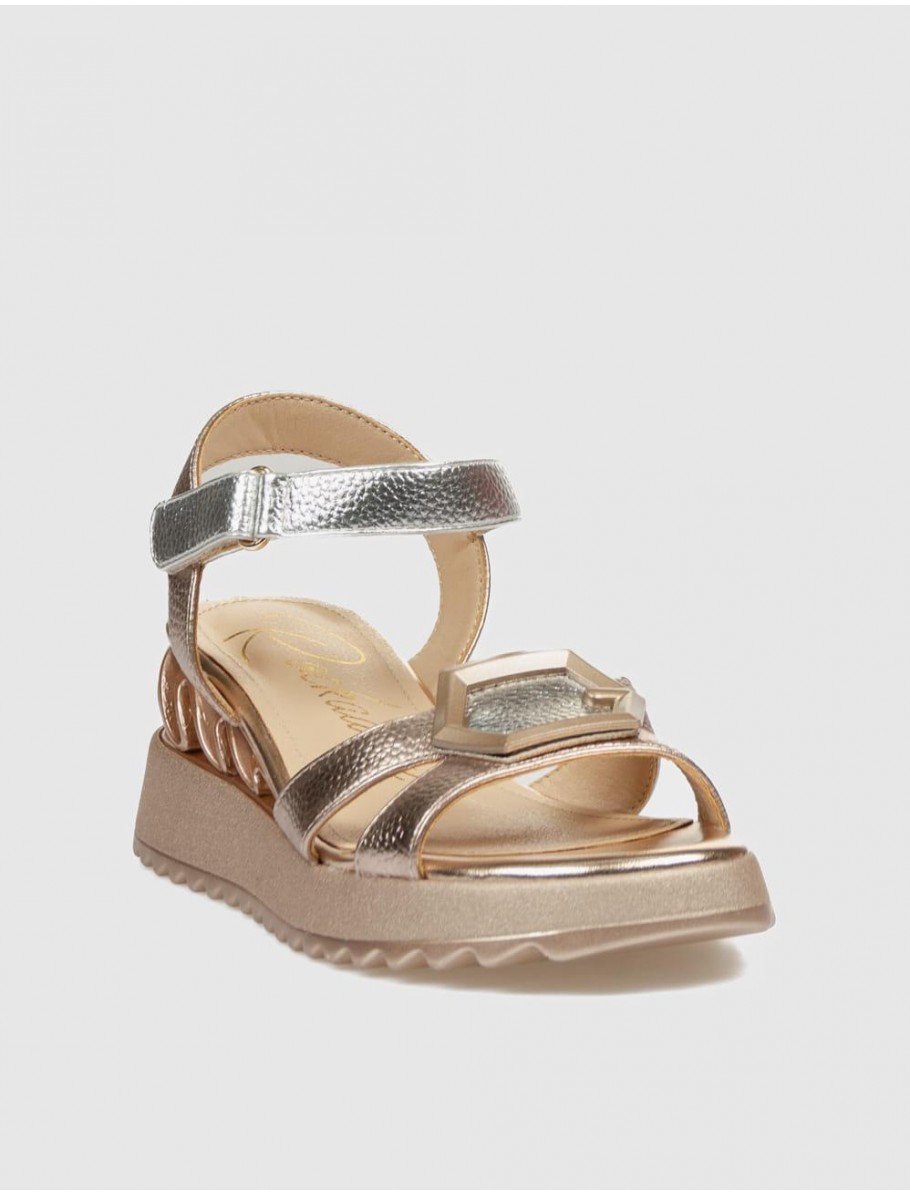 SANDALIA ROCKAWAY 85836C PLATINO