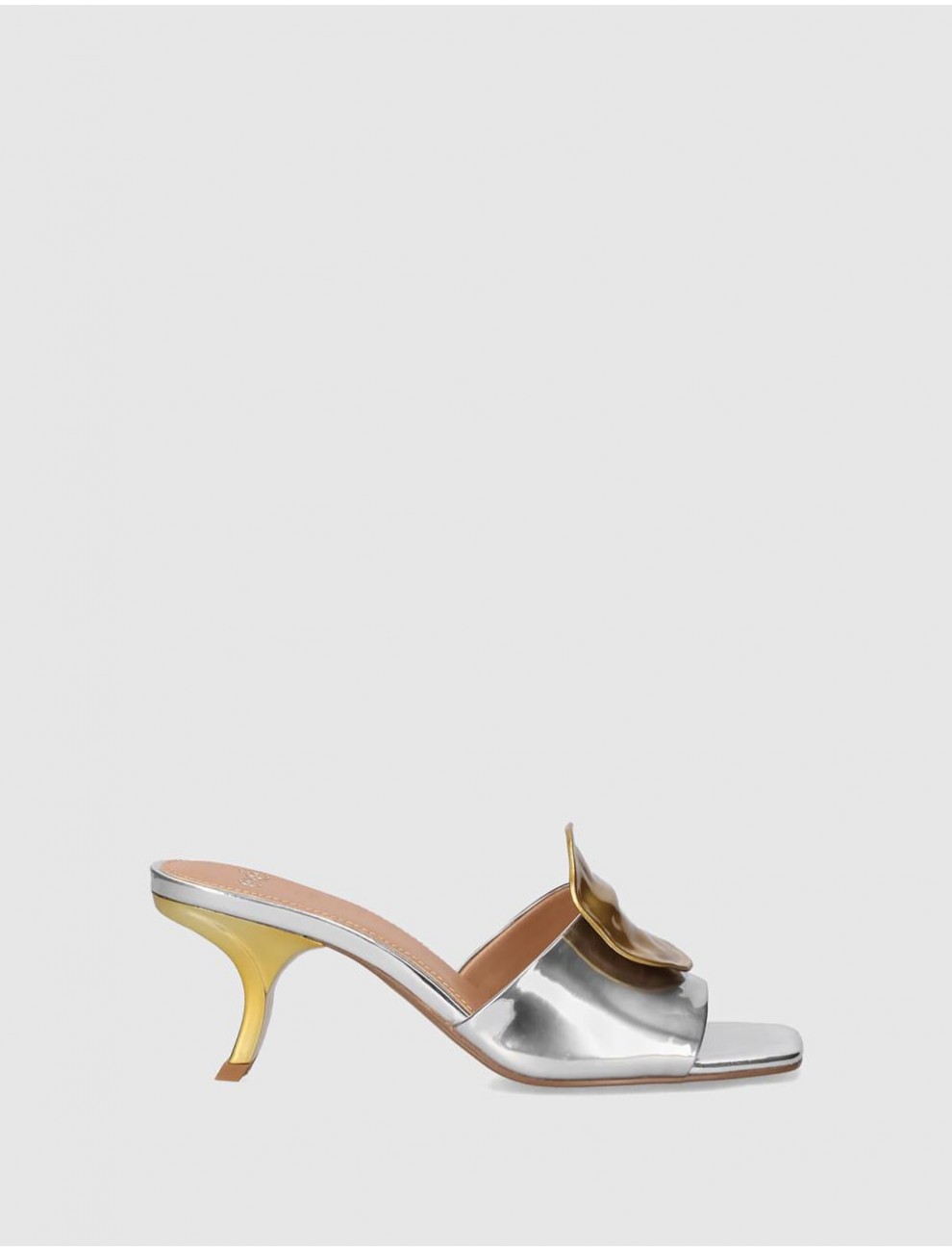 SANDALIA EXE NINA 212 PLATA