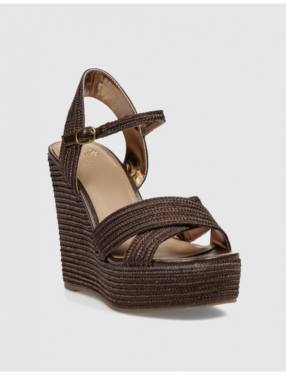 SANDALIA EXE NAOMI 034 MARRoN
