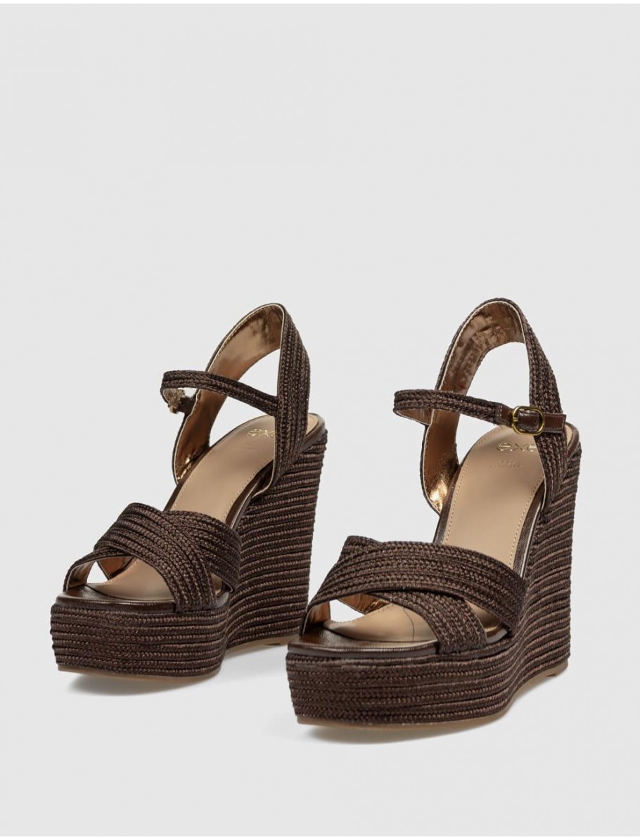 SANDALIA EXE NAOMI 034 MARRoN