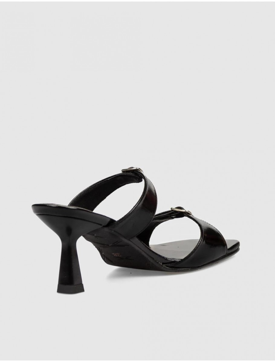 SANDALIA OBVIO SHOES NADIRA NEGRO