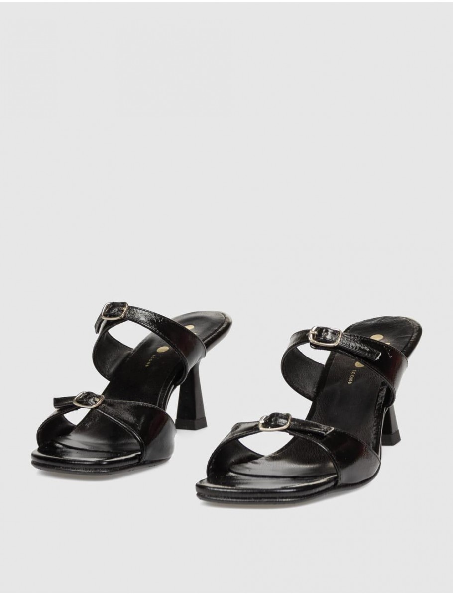 SANDALIA OBVIO SHOES NADIRA NEGRO