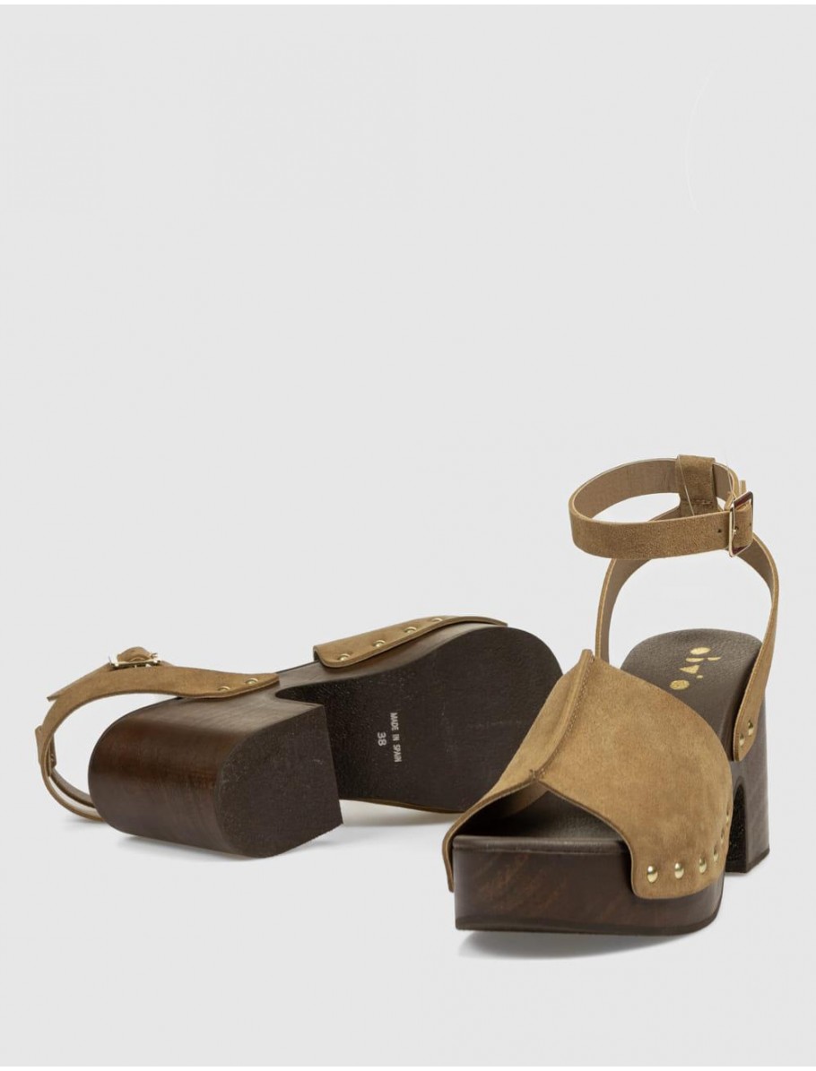SANDALIA OBVIO SHOES SORAYA CUERO