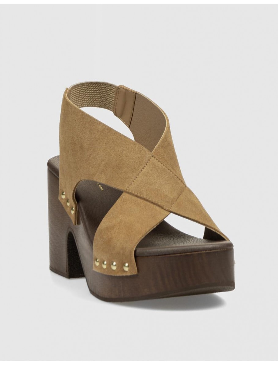 SANDALIA OBVIO SHOES RAQUEL CUERO