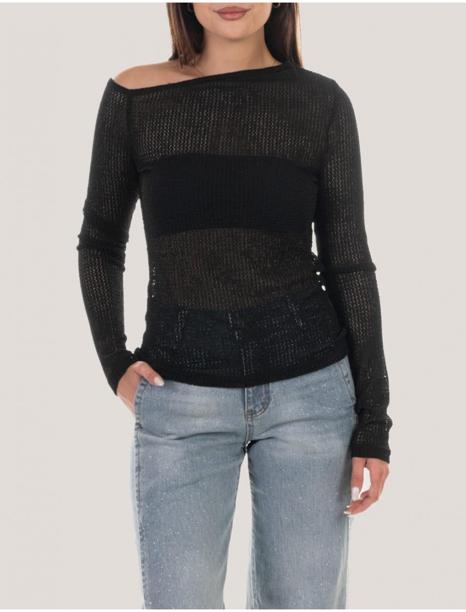 CAMISETA OBVIO ALTHEA NEGRO