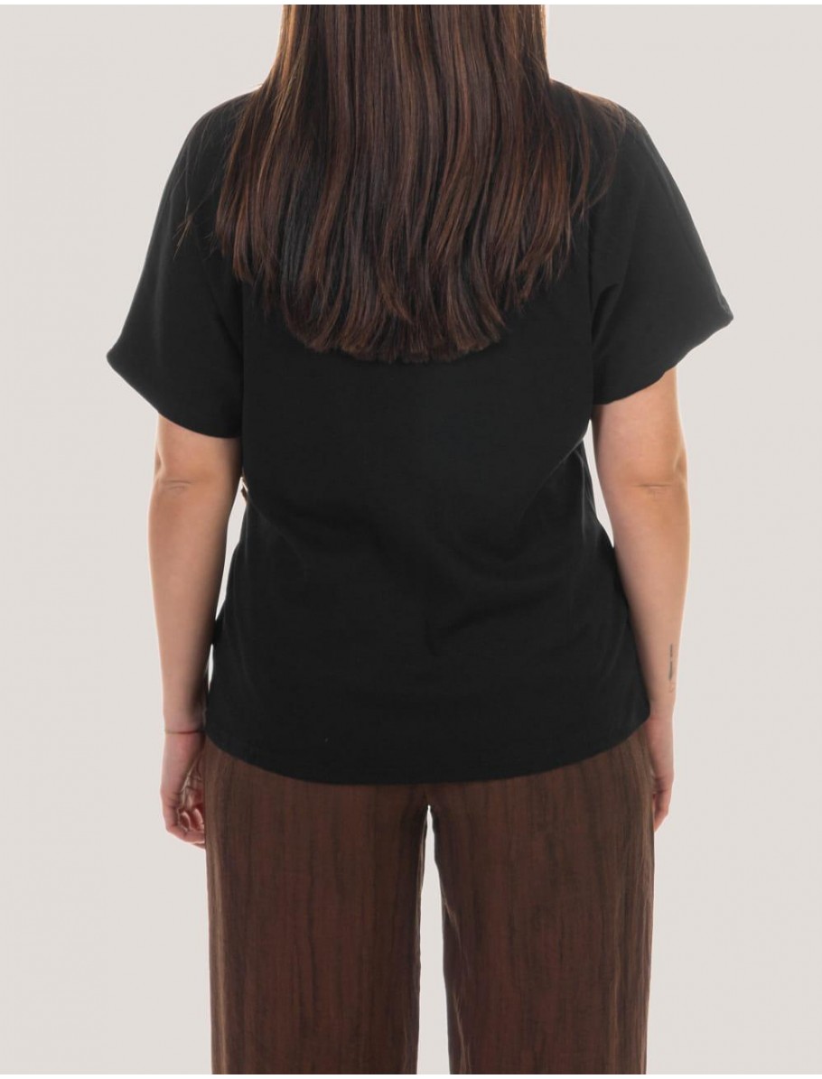 CAMISETA OBVIO NOLIRA NEGRO