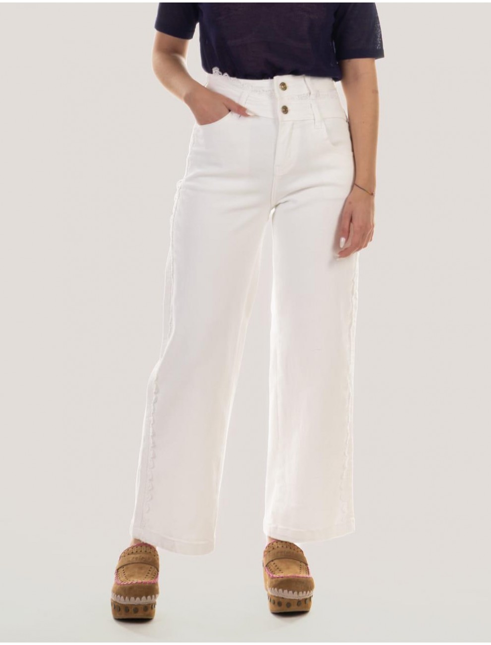 PANTALoN OBVIO KAIMO BLANCO