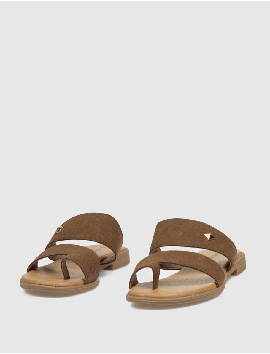 SANDALIA KAMOME TRENDS LISA MARRoN