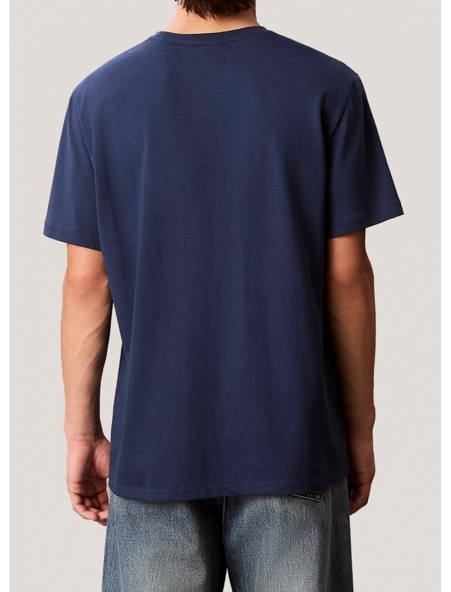 CAMISETA CALVIN KLEIN SS CLASSIC MONOGRAM TEE MARINO