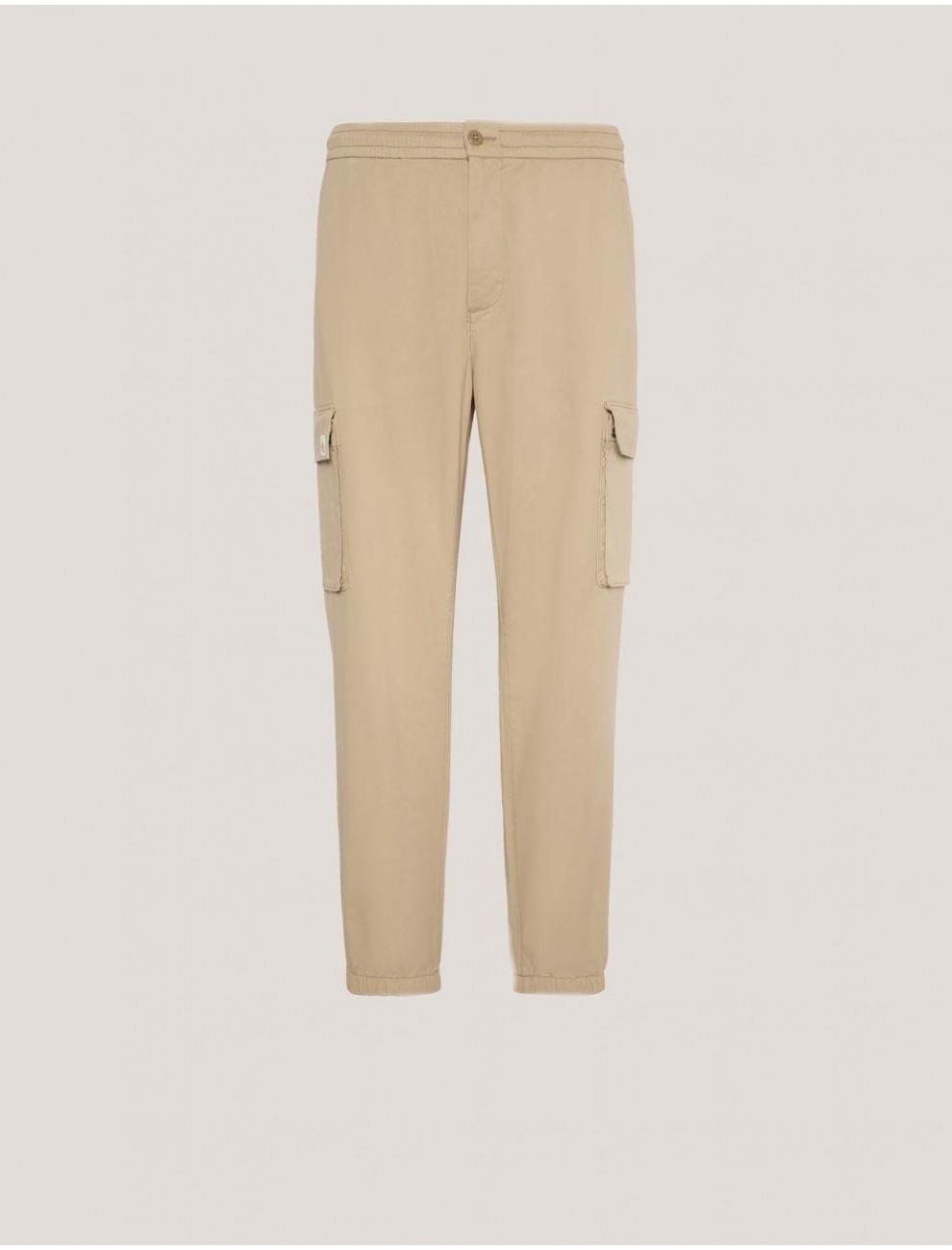 PANTALoN CALVIN KLEIN SKINNY ELASTIC COTTON CARGO PANT BEIG