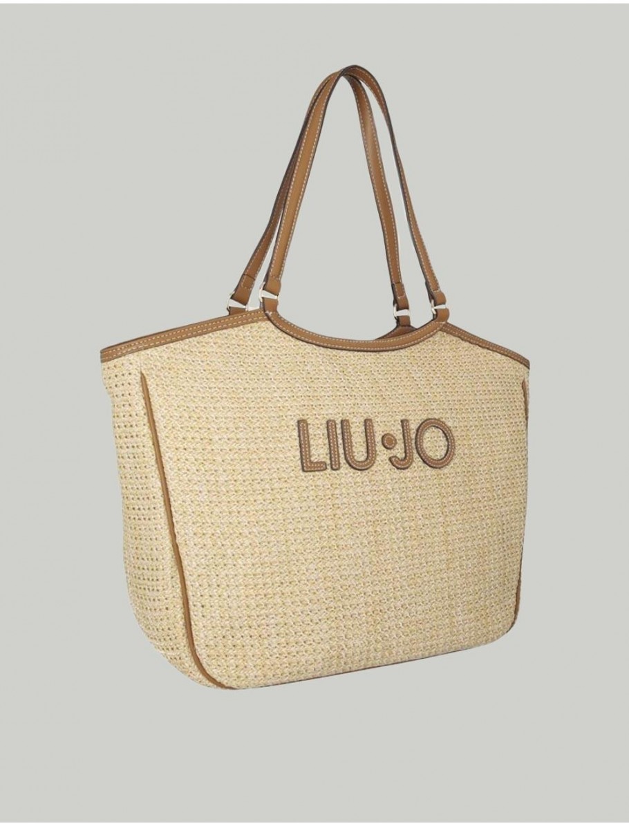 BOLSO LIUJO BOLSOS L TOTE NATURAL