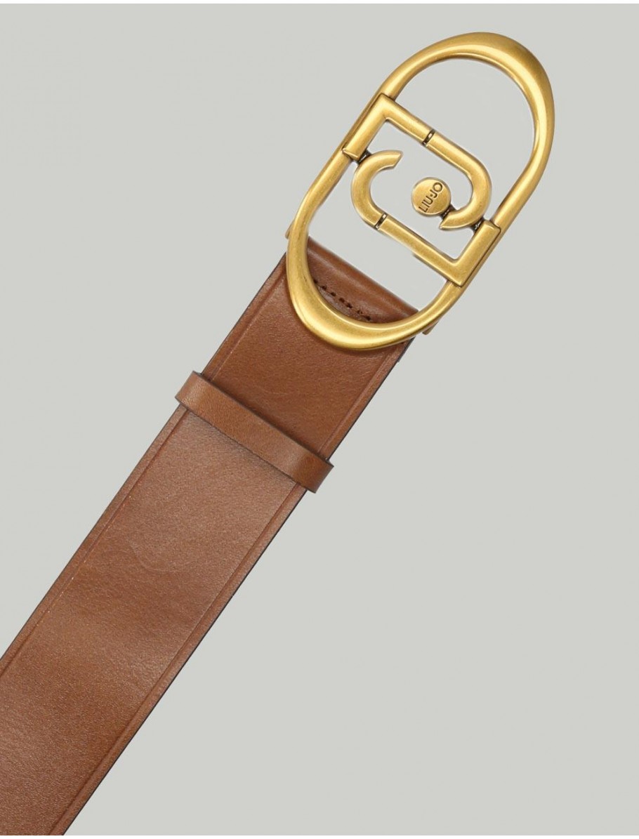CINTURoN LIUJO BOLSOS WAIST BELT 55 CM TAUPE