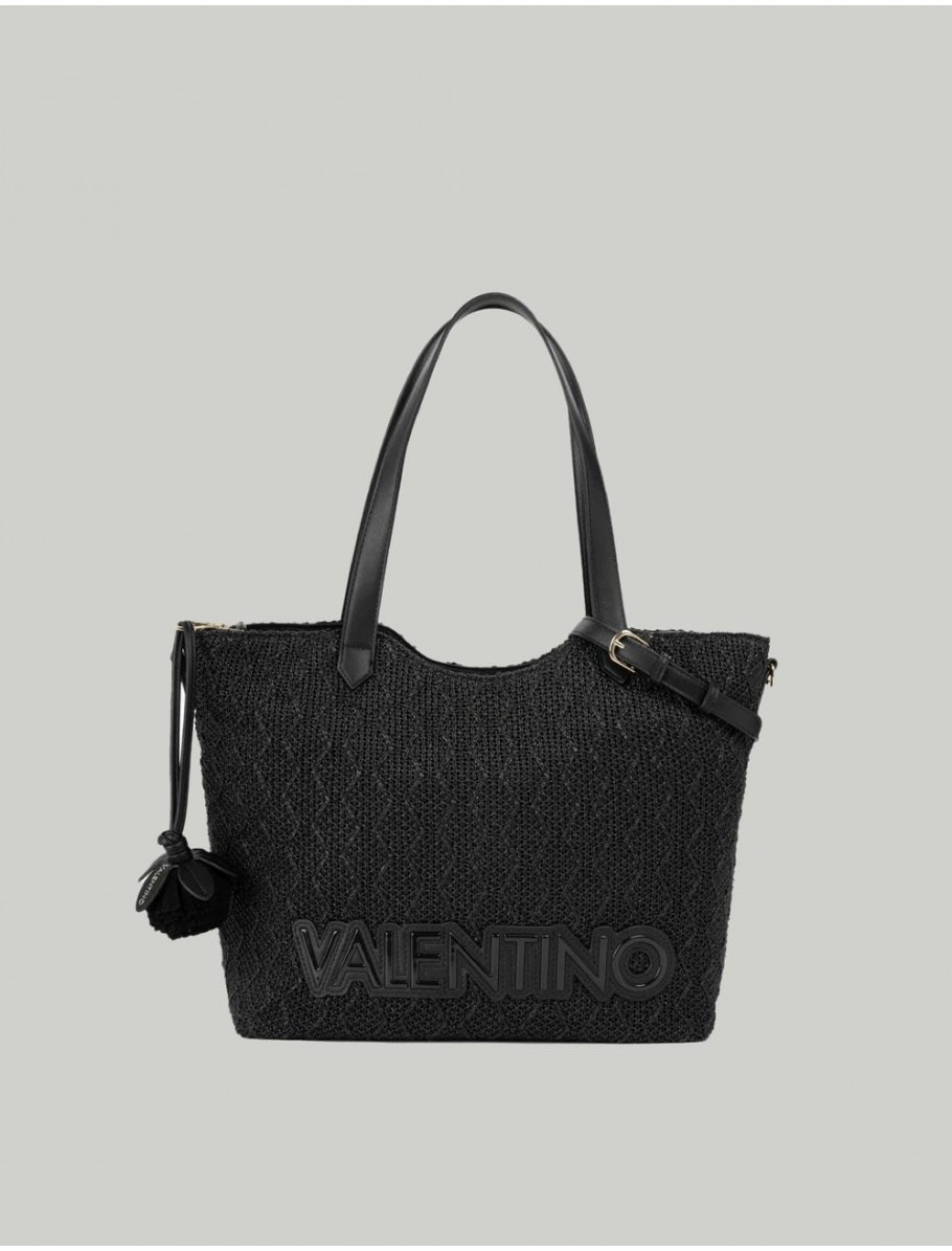 BOLSO VALENTINO BAGS COURMAYEUR VBS7GG01PAG NEGRO