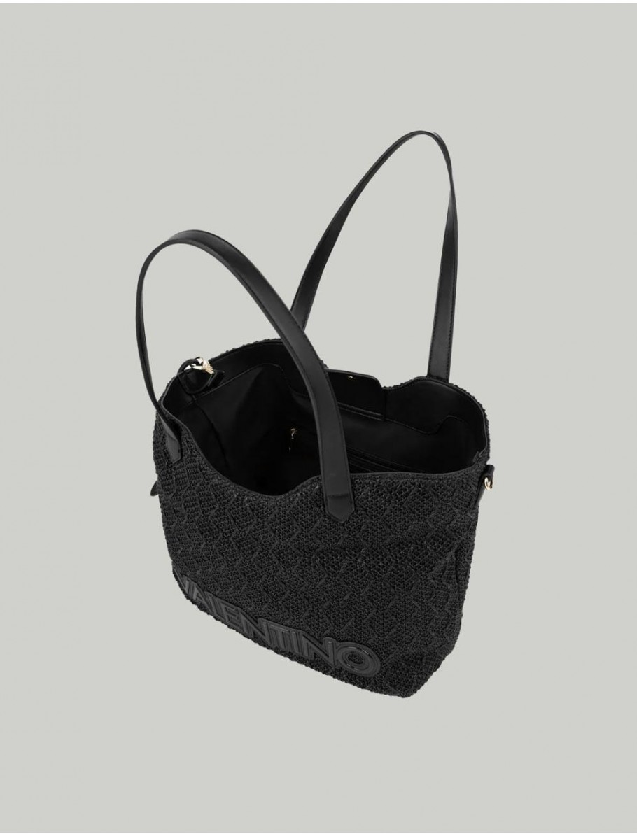BOLSO VALENTINO BAGS COURMAYEUR VBS7GG01PAG NEGRO