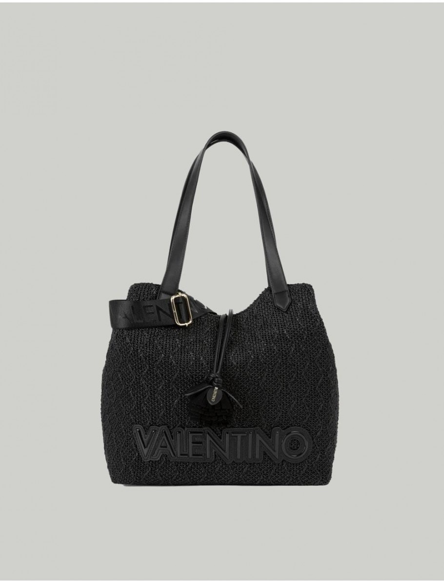 BOLSO VALENTINO BAGS COURMAYEUR VBS7GG01PAG NEGRO