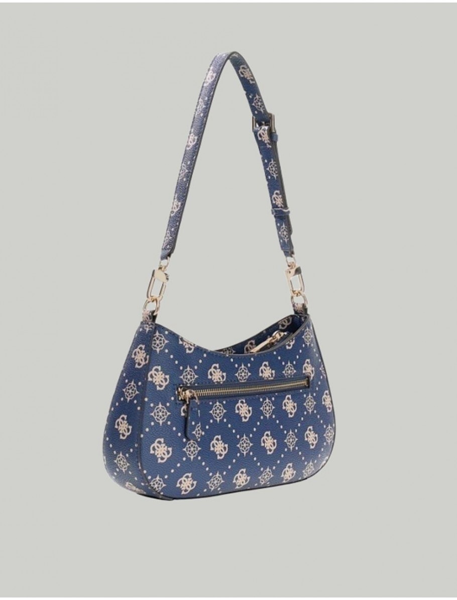 BOLSO GUESS EMELIE LOGO MARINO