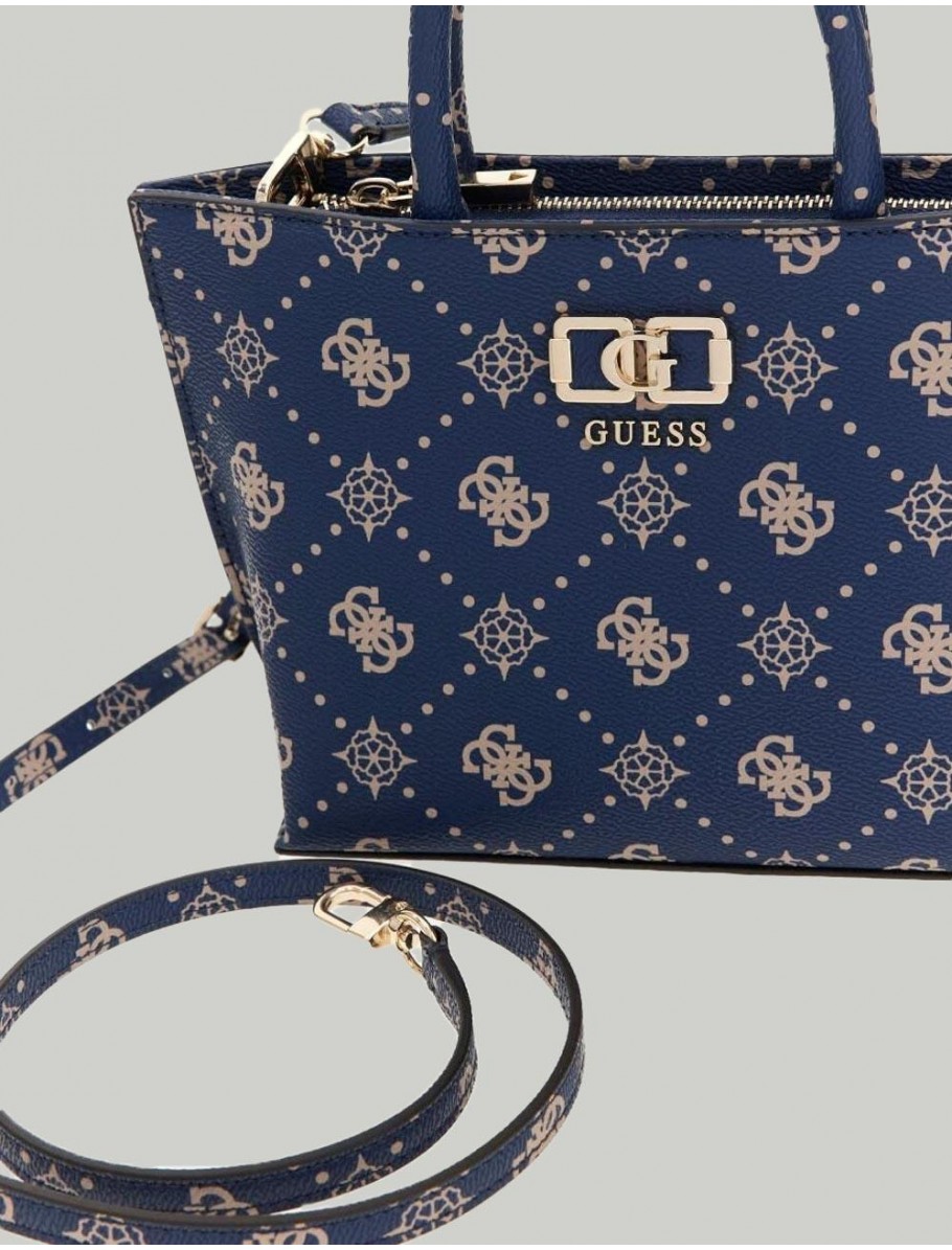BOLSO GUESS EMELIE LOGO MINI MARINO