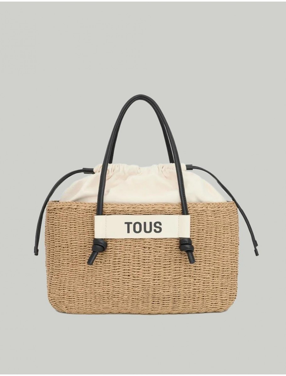 BOLSO TOUS SCOUBIDOU CAPAZO L NATURAL