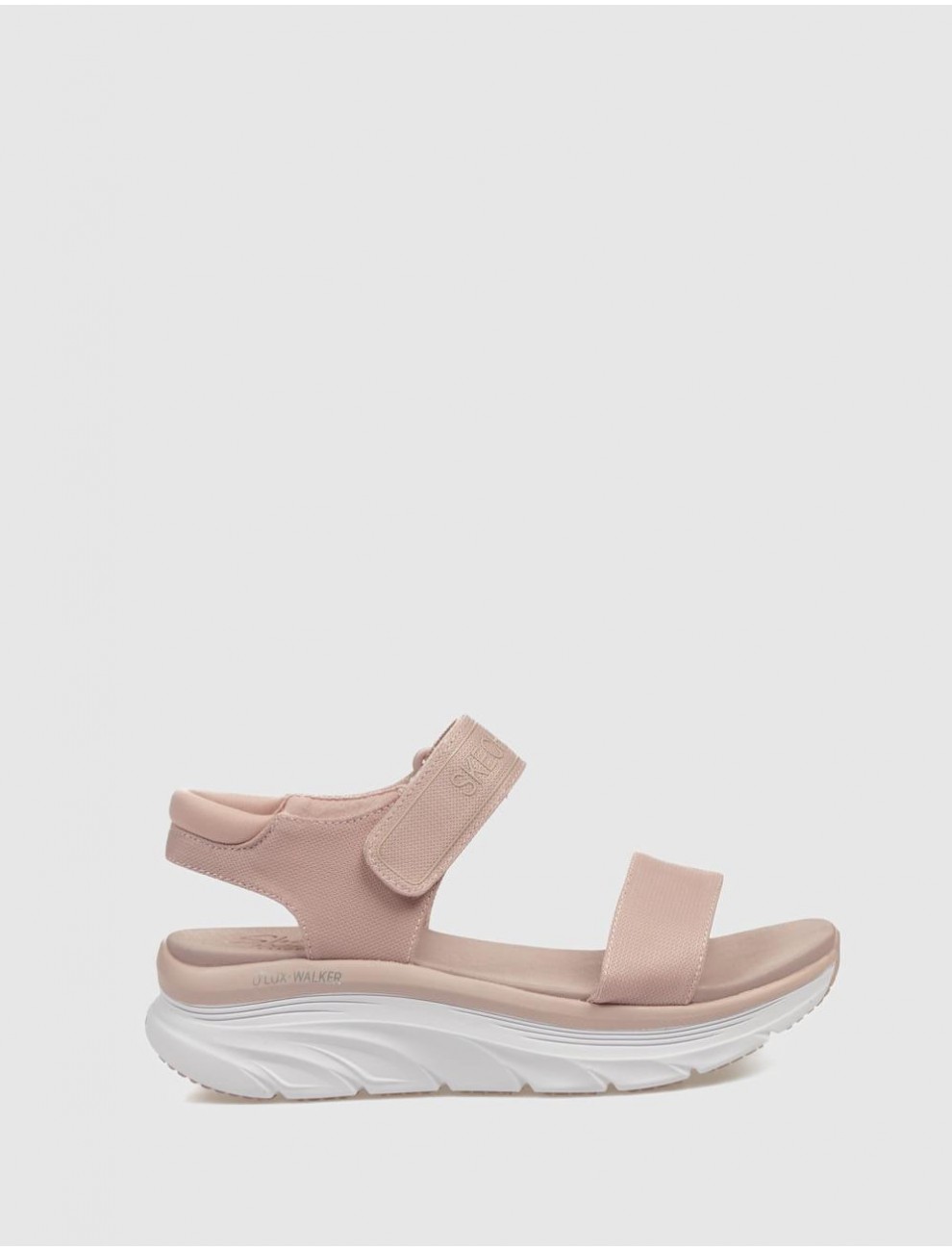 SANDALIA SKECHERS RELAXED FIT DLUX WALKER NEW BLOCK ROSA