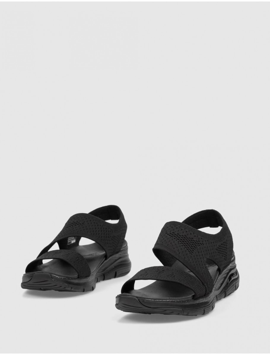 SANDALIA SKECHERS ARCH FIT NEGRO