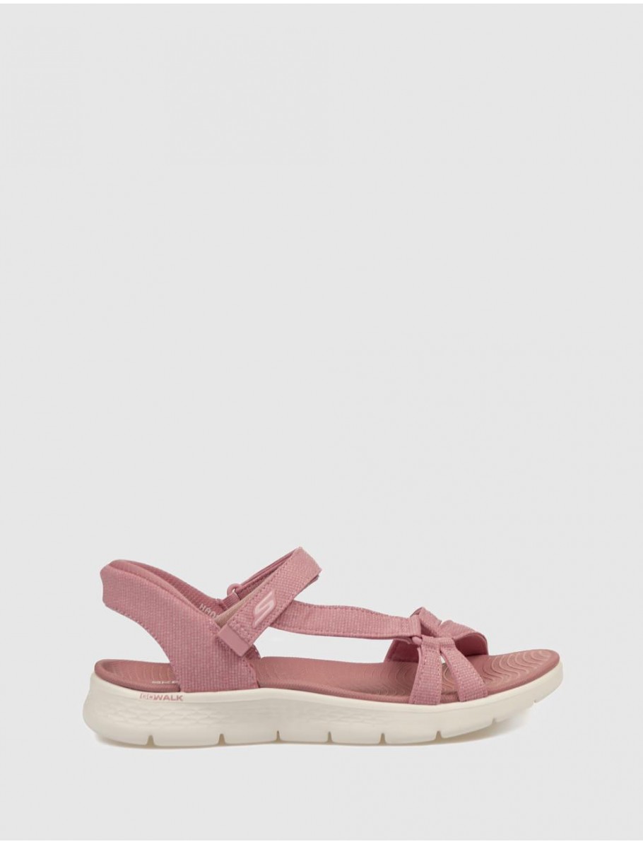 SANDALIA SKECHERS GO WALK FLEX SANDAL ROSA