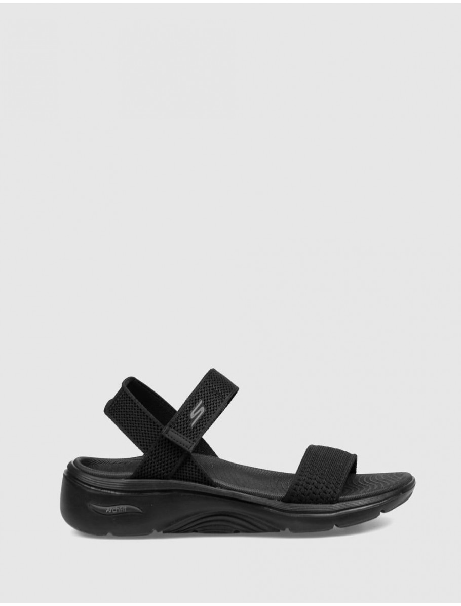 SANDALIA SKECHERS GO WALK ARCH FIT 20 SANDAL NEGRO