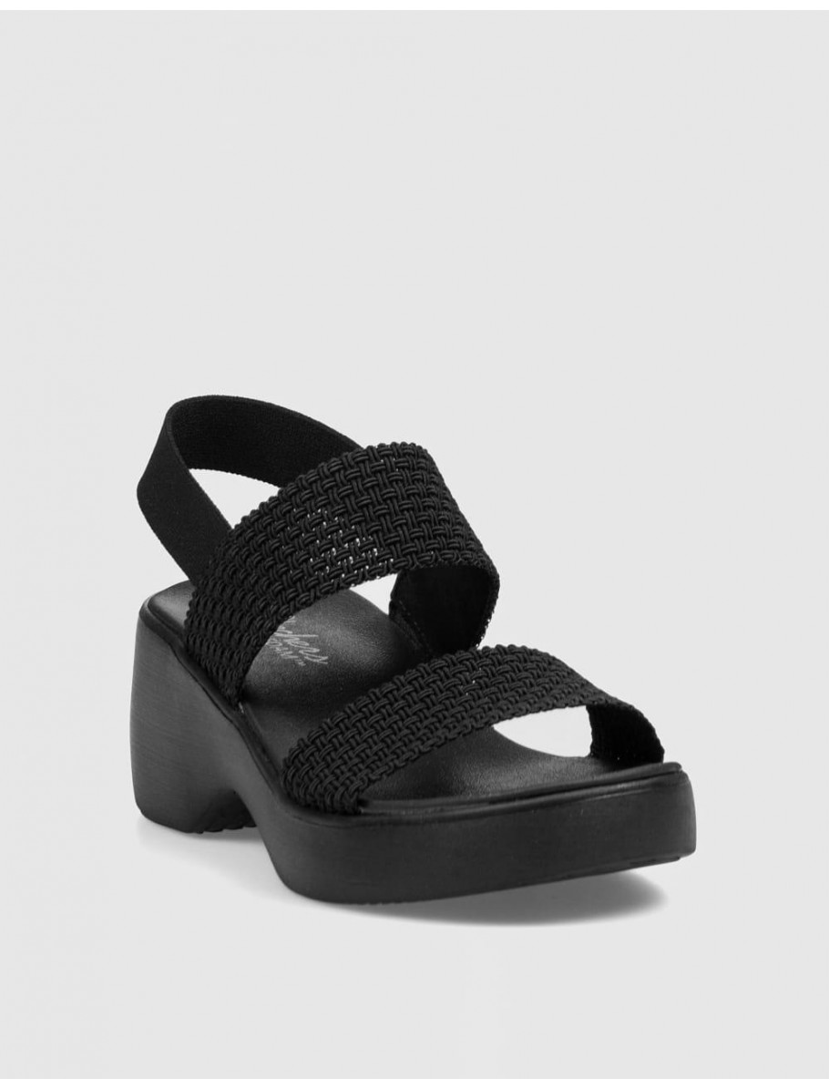 SANDALIA SKECHERS CALI DAY NEGRO