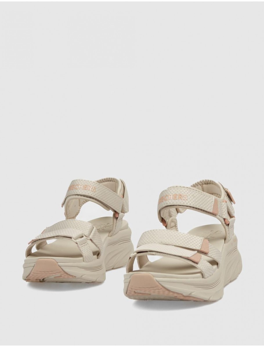 SANDALIA SKECHERS D LUX WALKER SANDAL TAUPE