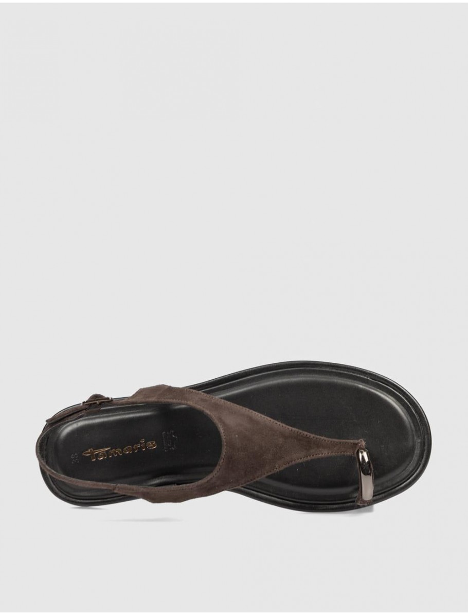 SANDALIA TAMARIS 28142 46 MARRoN