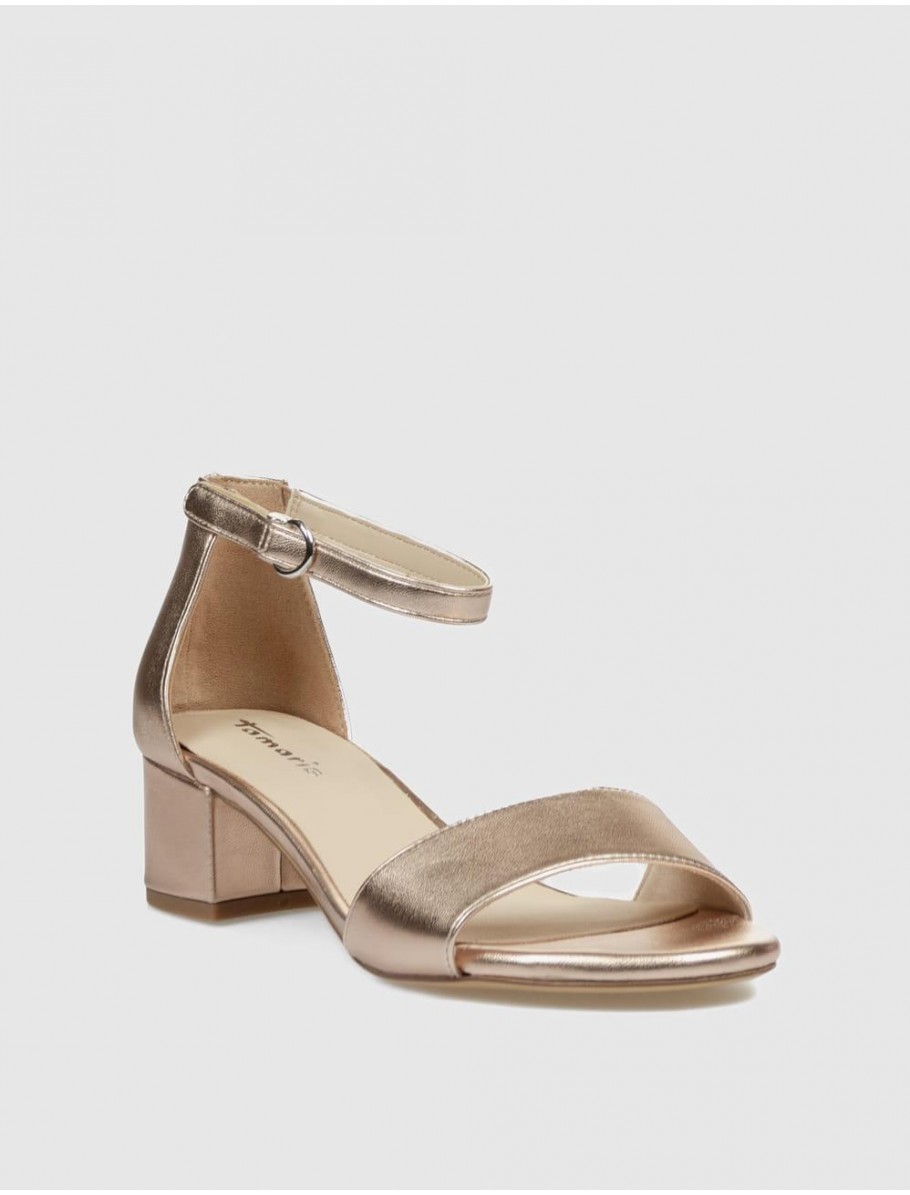SANDALIA TAMARIS 28295 42 ORO ROSADO
