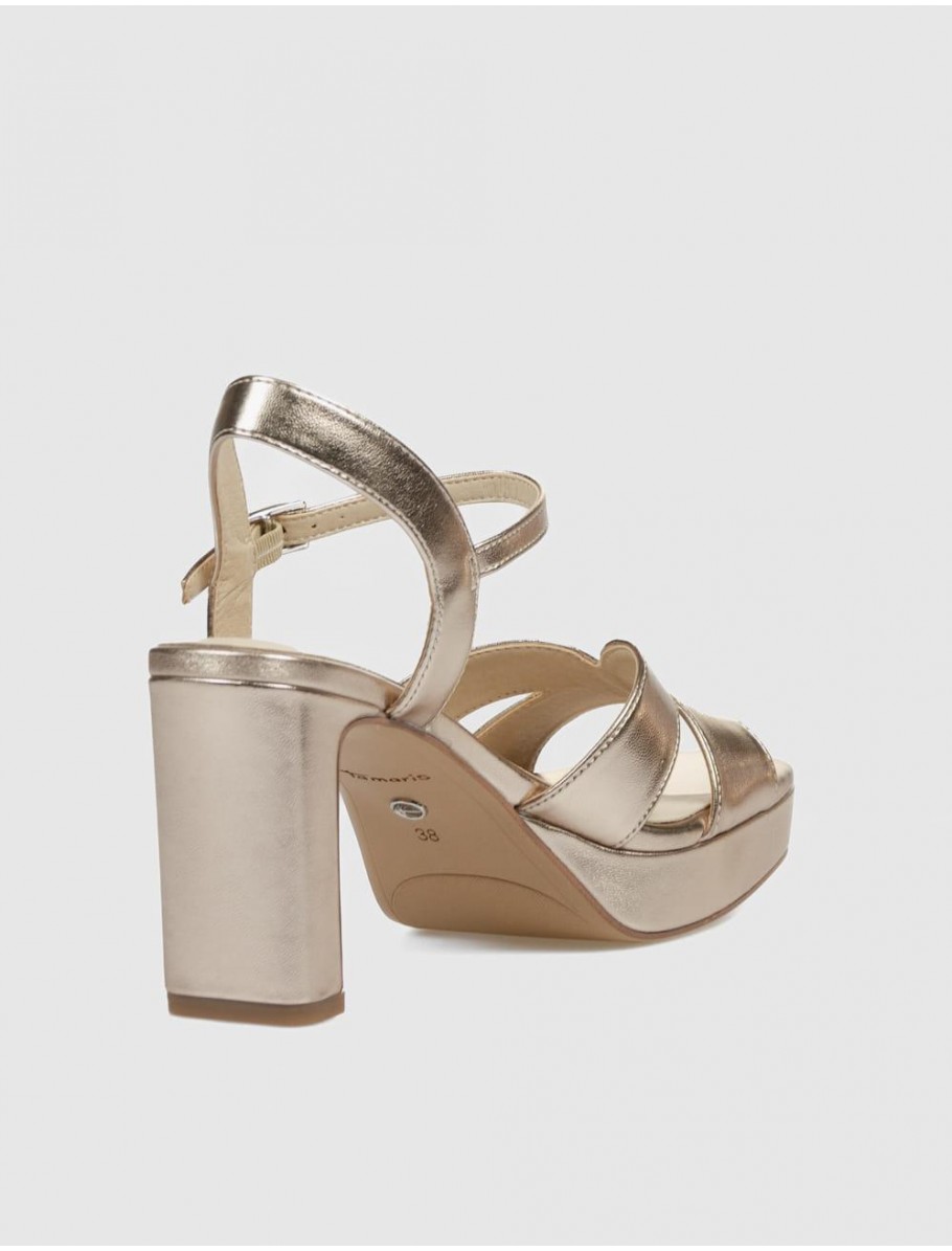 SANDALIA TAMARIS 28349 42 ORO